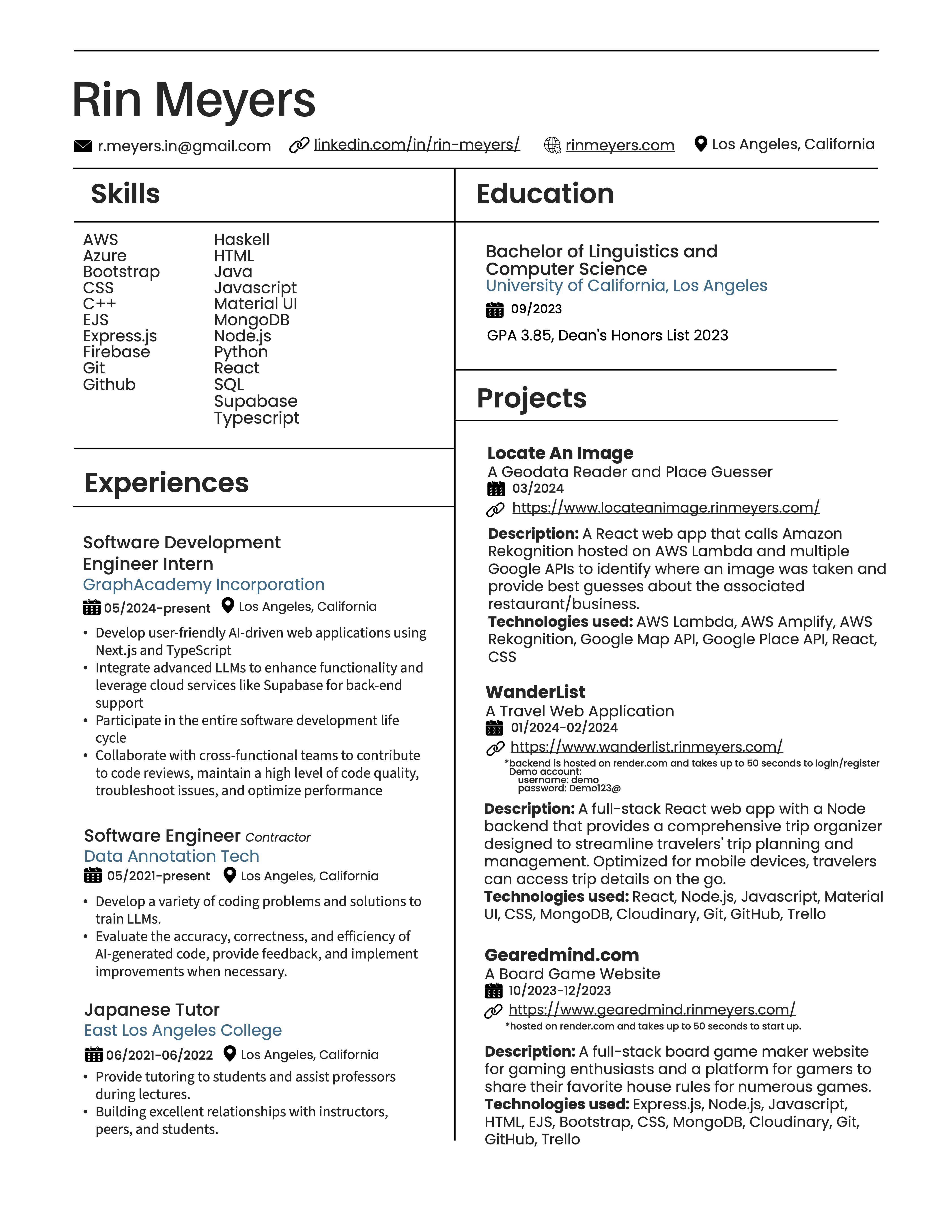 resume image